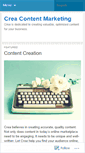 Mobile Screenshot of creacontentmarketing.com